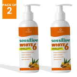 Zorba Sensitive White 6 Turmeric Liquid Toothpaste 100ML (Pack of 2)