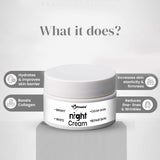 Fezora Brightening Night Comfort Cream - 50 gm (Pack of 2)